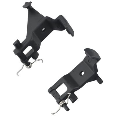 Auto Parts Armrest Latch Clip Replacement 2pcs/set Black Car Accessories Kit Plastic For Mercedes For Benz W166 Practical