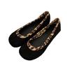 Soft Leather Retro Round Head Shallow Mouth Single Shoes with Skirt Flat Ballet Shoes Versatile Grandma Shoes Women