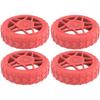 Hot 4pcs/Set Silicone Luggage Wheel Protectors Silent Shock-Proof Cover Sleeves For Smooth Rolling Suitcases Carrier Wheel Cover