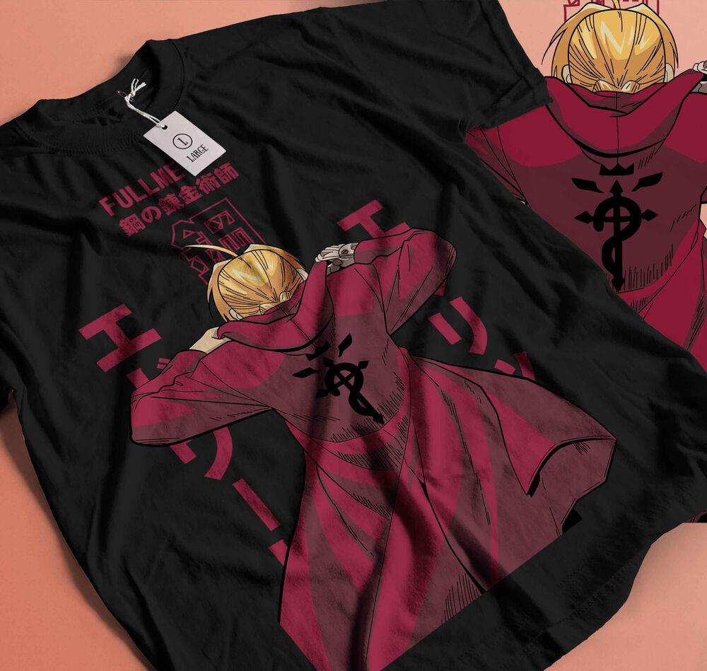 

Футболка Стальной Алхимик Братство Альфонс Элрик Аниме Подарочная Футболка 369 2XL