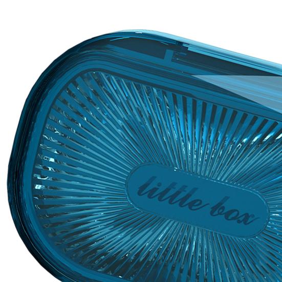 Kunstgebitdoos Goede afdichting Hoge capaciteit Draagbaar Waterdicht Licht Luxe kunstgebit Badkoffer Boxhouder voor dagelijks gebruik