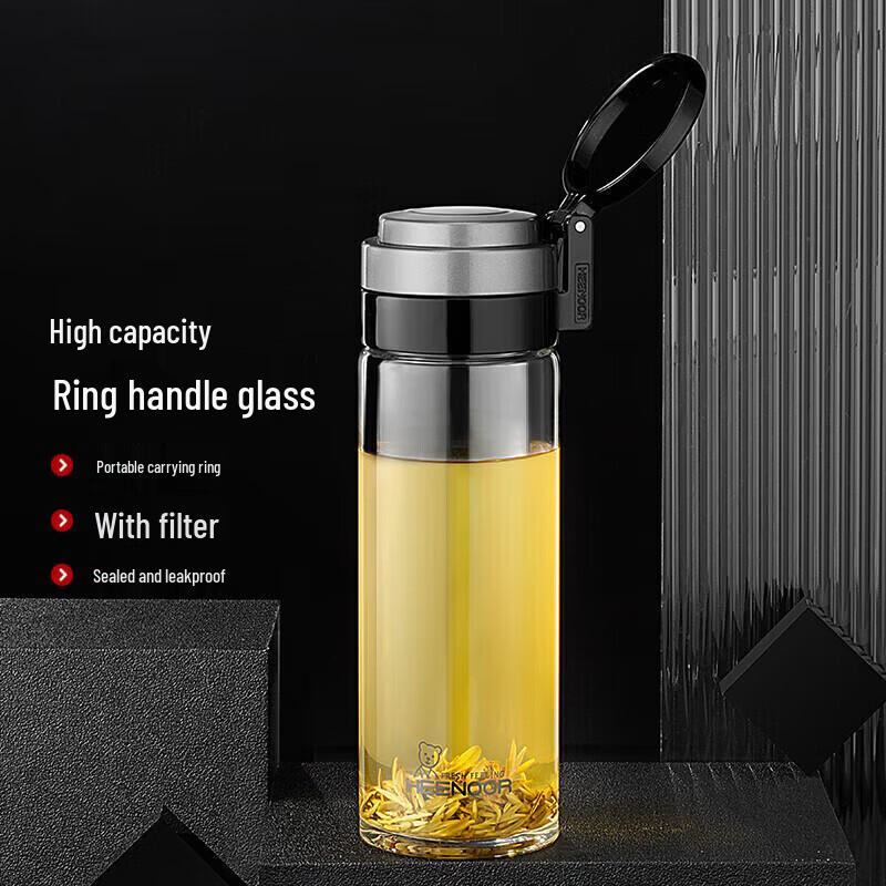 Heenoor Single-Layer Borosilicate Glass Cup
