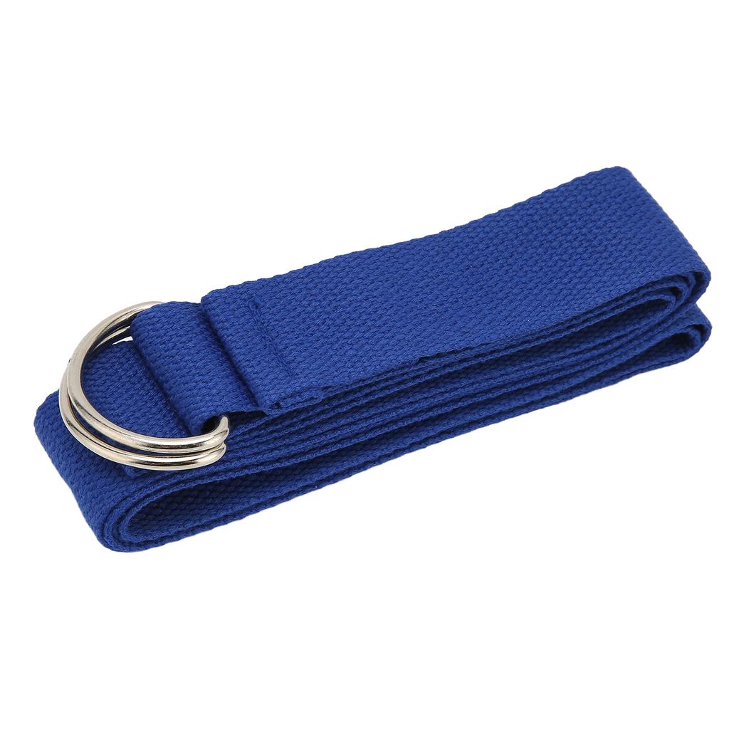 70.87in Yoga Tension Strap Flexibility Stretching Exercise Resistance Bands for Fitness Pilates Blue