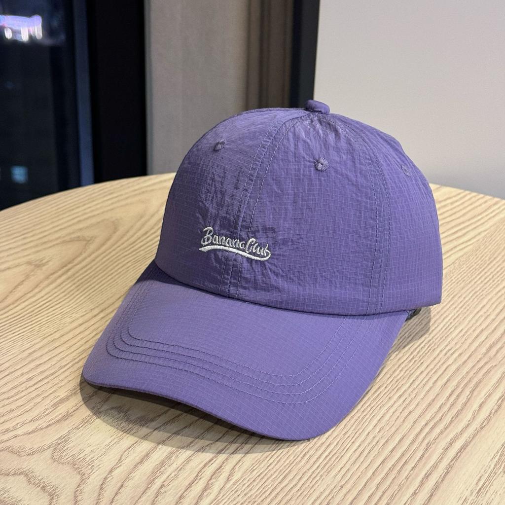 New Thin Breathable Cap Men's and Women's Outdoor Sports Lightweight Wide-brimmed Sunscreen Baseball Cap Big Head Circumference Hat