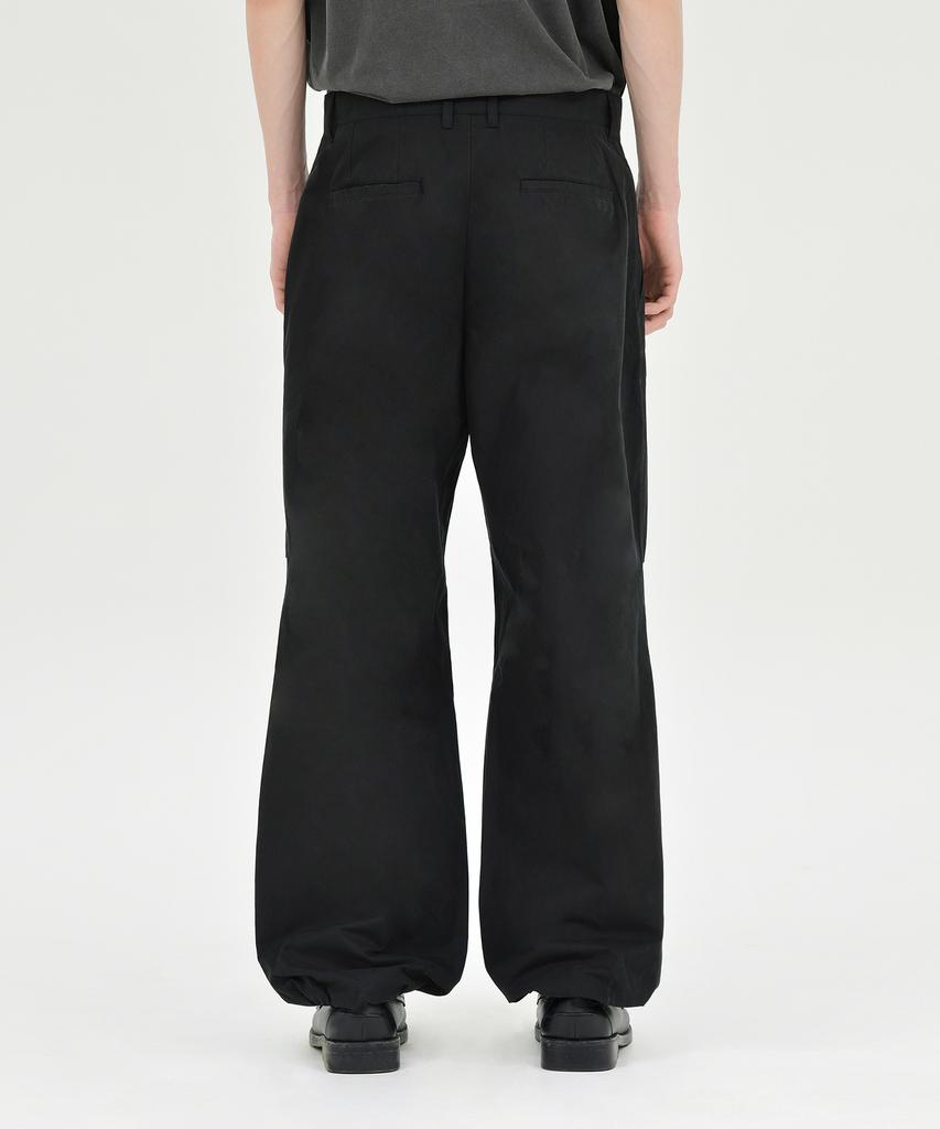 Beulaunyadeu Parachute Pants, Black