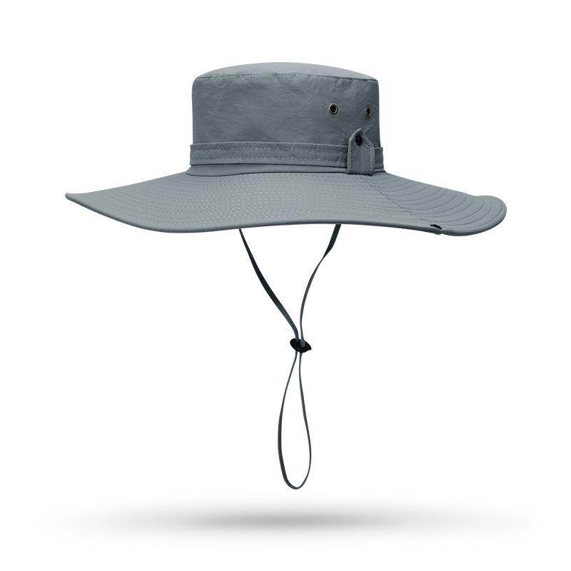 Men's Wide Brim Sun Protection Hat for Spring/Summer: Fishing, Outdoor, UV Protection, Mountaineering