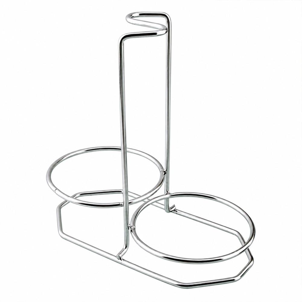 304 Stainless Steel Spoon Utensil Rack Vertical Single/Double Ladle Tableware Storage Shelf Kitchen Accessories