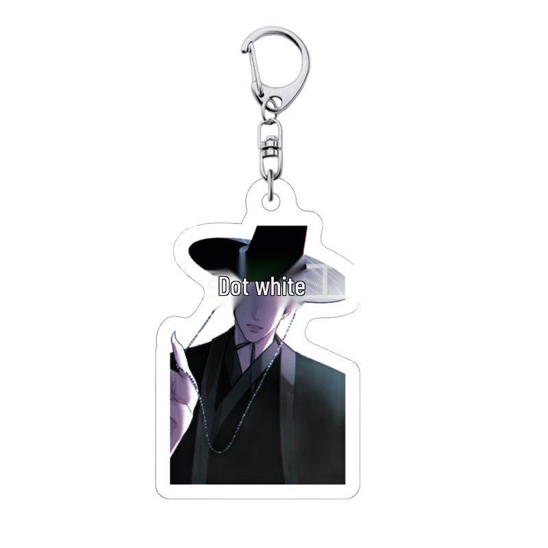 Kpop Demon Hunter Girl Group Keychain: Lumi, Zoe, Mira & Qin Yu Cute Acrylic Schoolbag Pendant