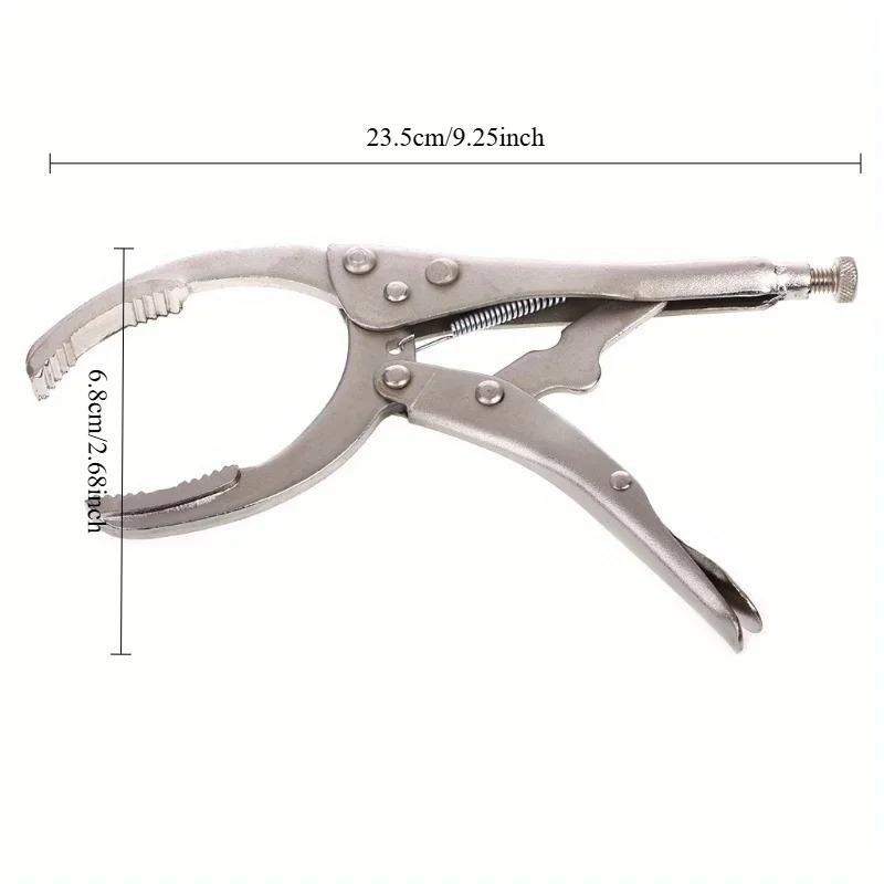 Engine Oil Filter Wrench Clamp Grid Multi-Function Adjustable Tool for Car Oil Change Repair Disassembly