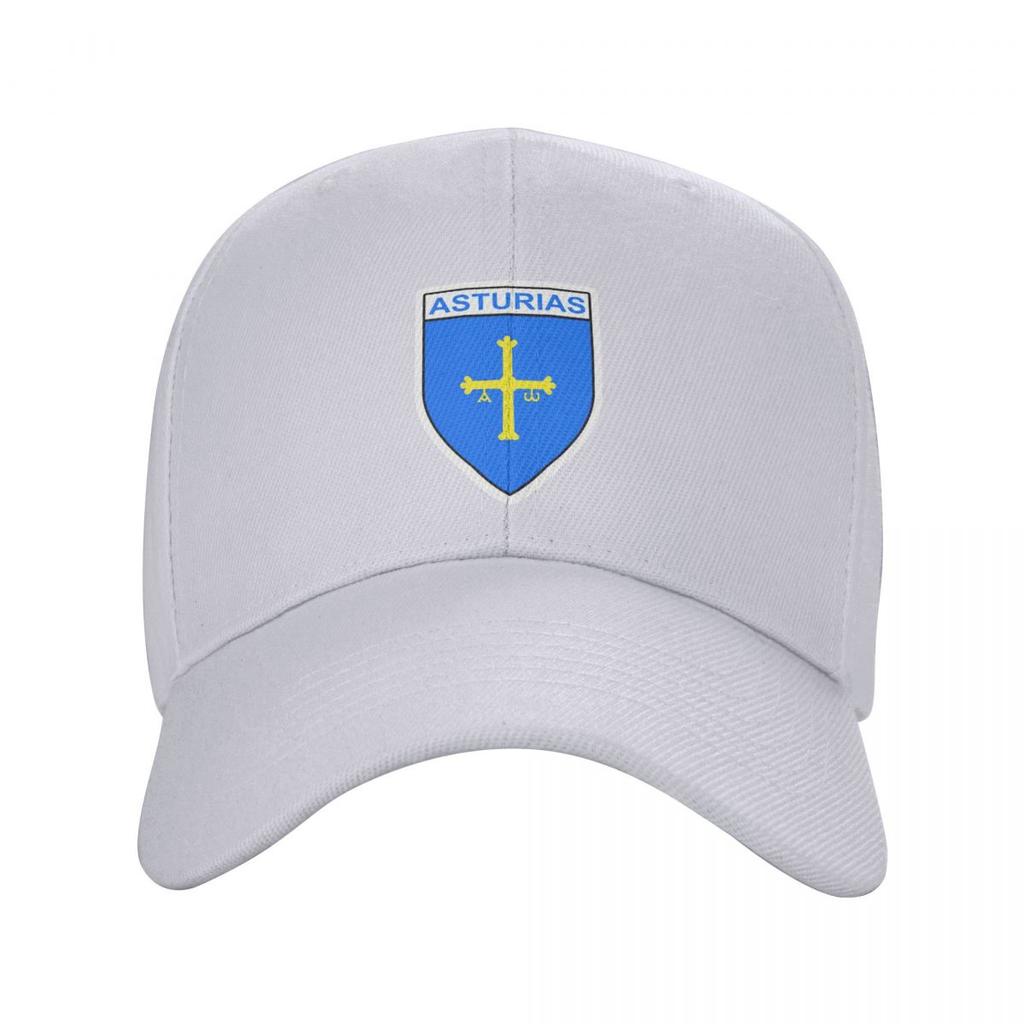 Spain Asturias Flag Cap Fashion Casual Baseball Caps Adjustable Hat Hip Hop Summer Unisex Baseball Hats