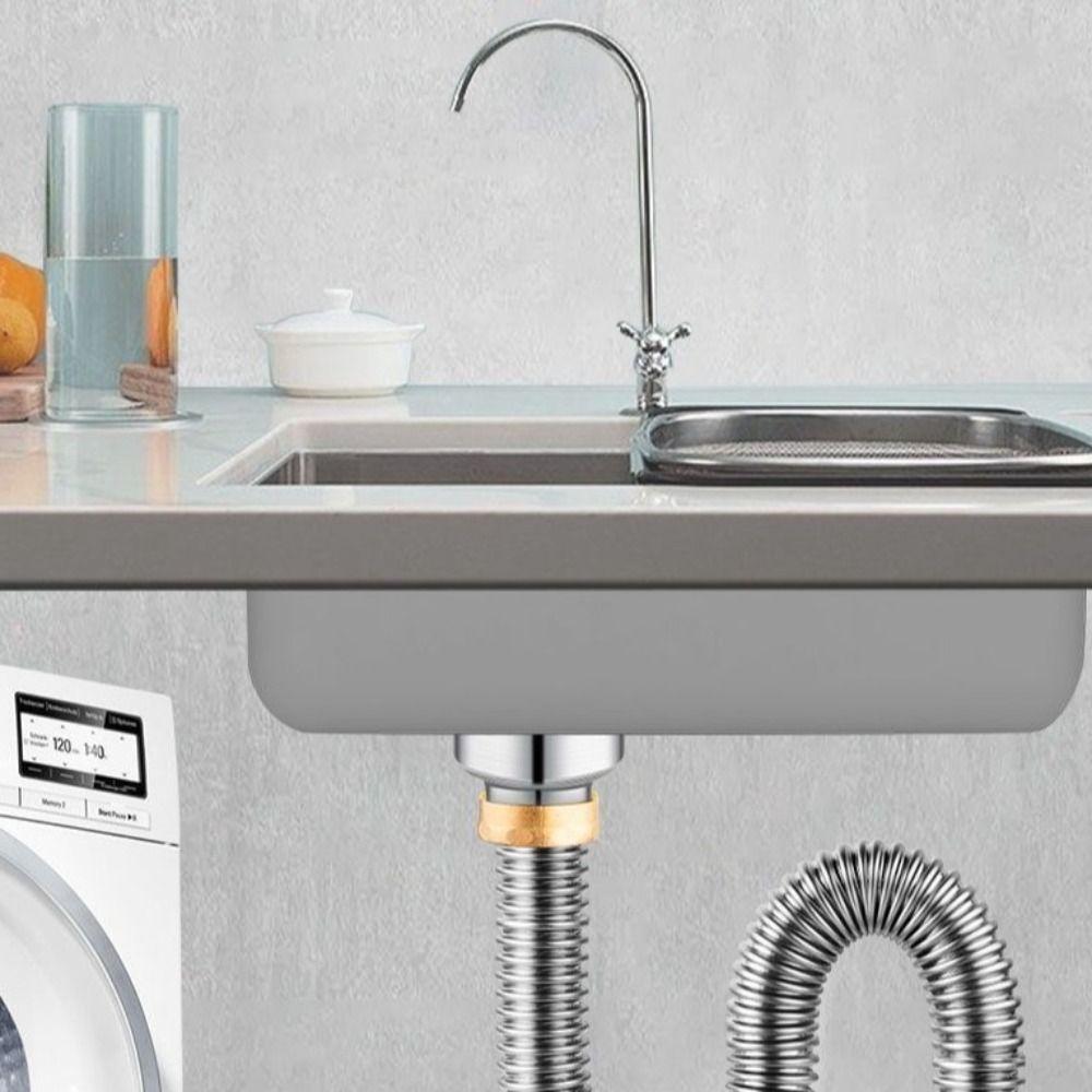 Anti-Return Washing Machine Drain Tee Dual-Purpose Drain Pipe Tee Adapter Floor Drain Joint  Sewer