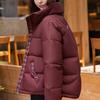 Fashion Woman Winter Coats Plus Size Elegant Loose Thick Warm Short Parkas Female Jacket
