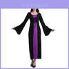 Enchanting Gothic Purple Witch Costume For Women Perfect For Halloween Parties