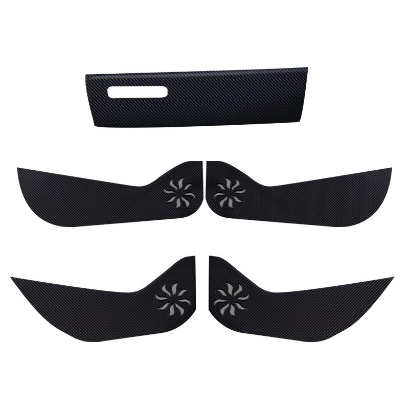 For Volkswagen ID.7 2026 - 2026 Car Door Anti Kick Pad Glove Box Protection Sticker Interior Carbon Fiber Scratch Resistant Film