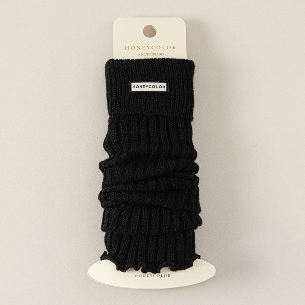 

Harajuku Leg Warmers Solid Color Hosiery New Boot Covers Gift