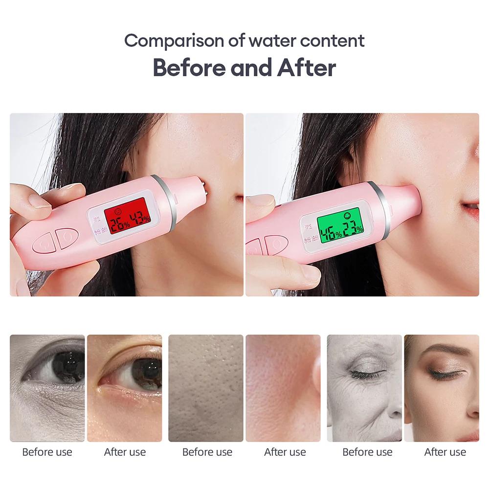 CO2 Oxygen Bubble Pen — Portable Facial Machine for Gel Facial Skin Care, Home SPA, Oxygen Bubble Beauty Device for Face