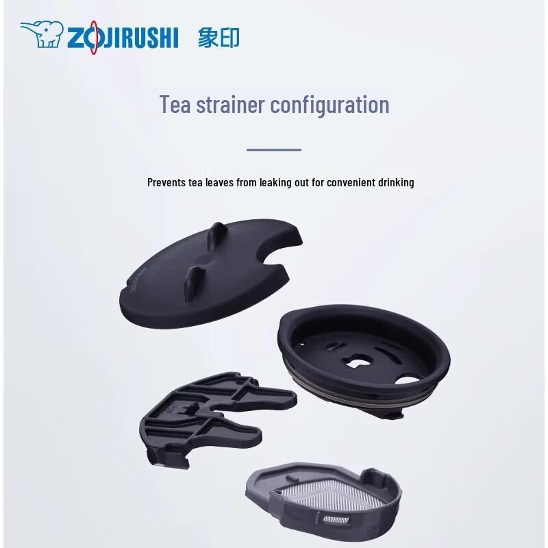 ZO JIRUSHI Car Thermos Mug with One-Hand Slide Lid