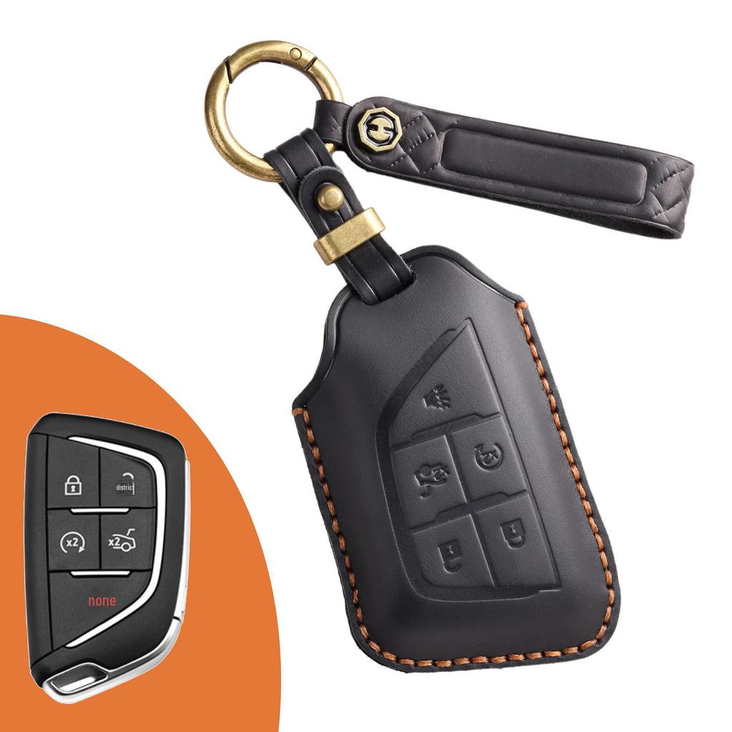 Handmade Retro Key Bag for Cadillac