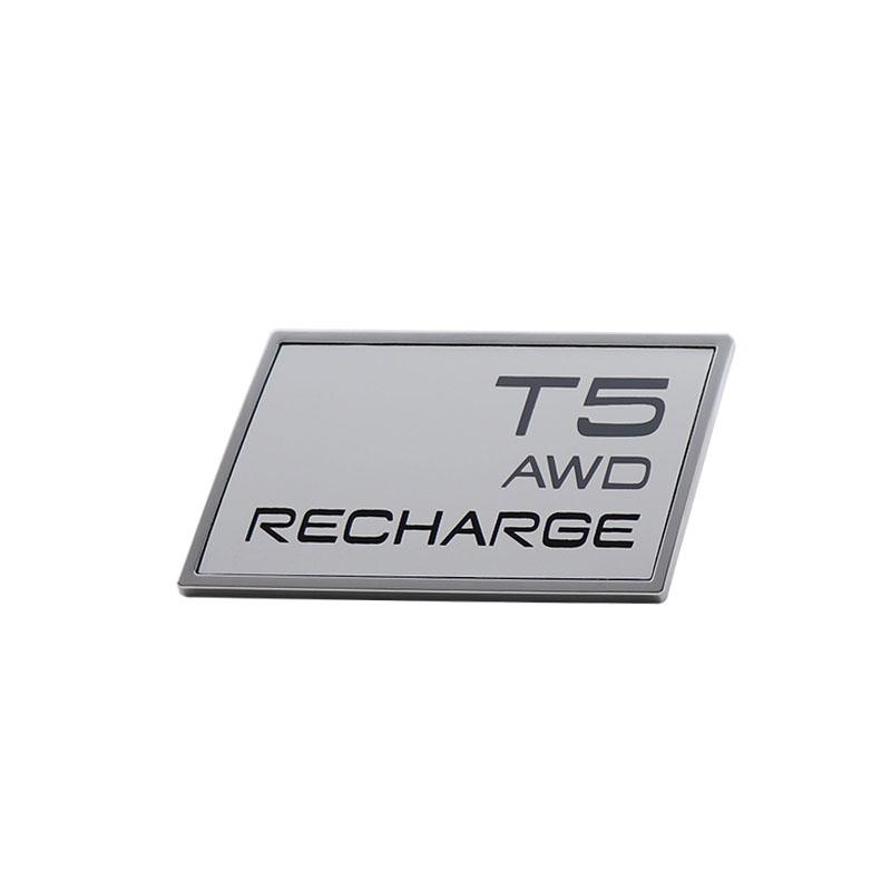 3D Premium B6 B5 T5 T6 T8 AWD RECHARGE für Auto Kotflügel Kofferraum Heckhaube Aufkleber Emblem Plakette
