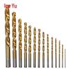 Bingyu BJ-346 High-Speed Steel Titanium Twist Drill Bit Set