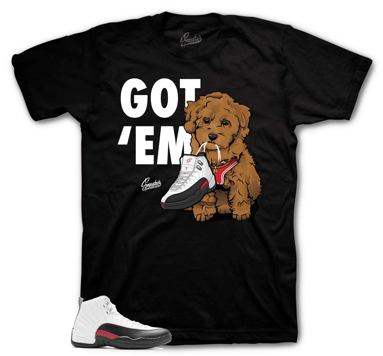 Shirts To Match Retro 12 Taxi Flip AJ12 - Copped Em Sneaker Tee S