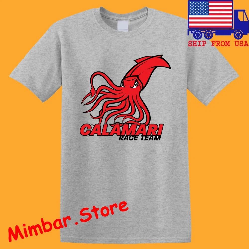 Calamari Race Team Men s Gray Size S-5XL XL