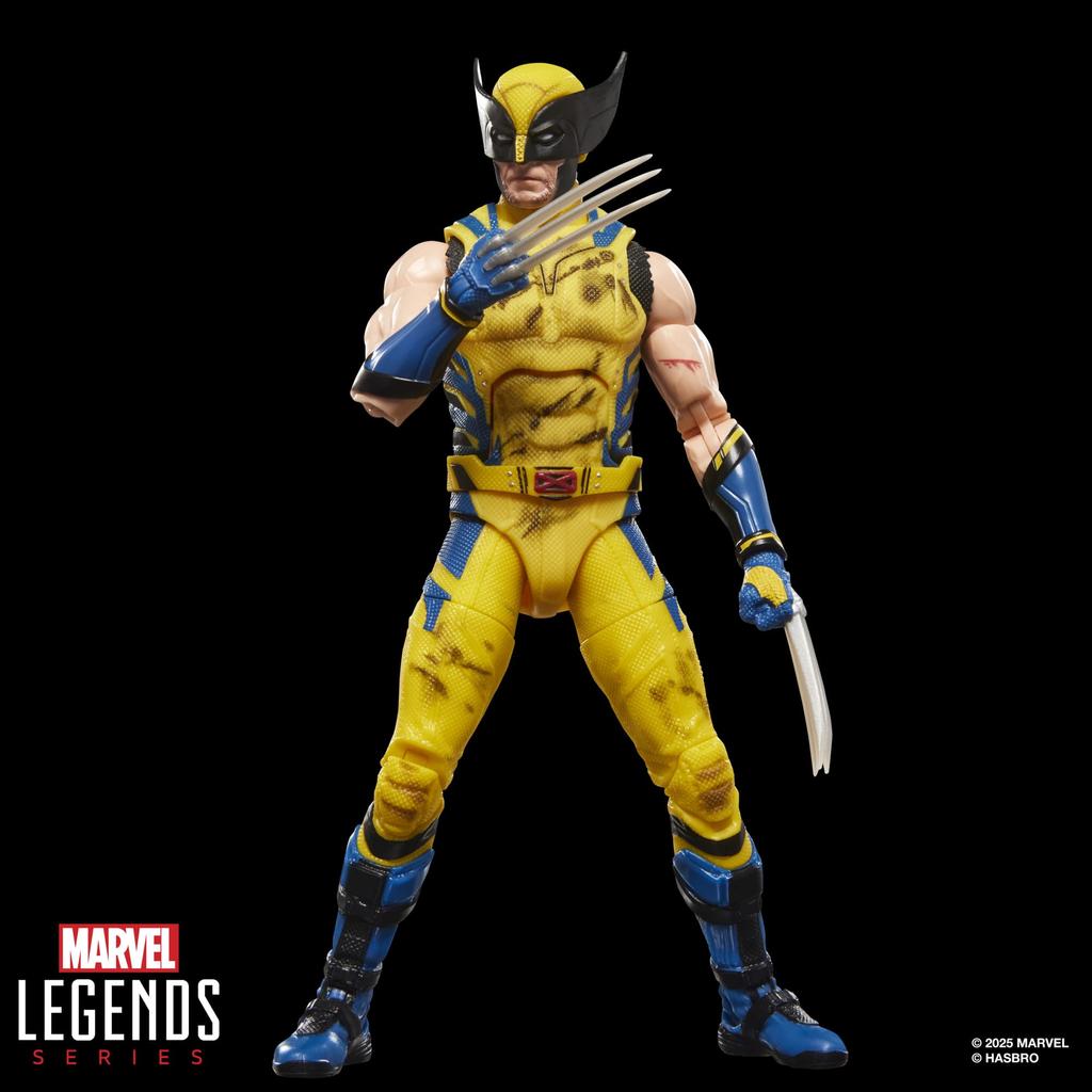 Hasbro MARVEL Legends Series Wolverine, Marvel Studios Deadpool & Wolverine (Battle Damaged Suit) 15 Cm Collectible Action Figure G2365 Authentic