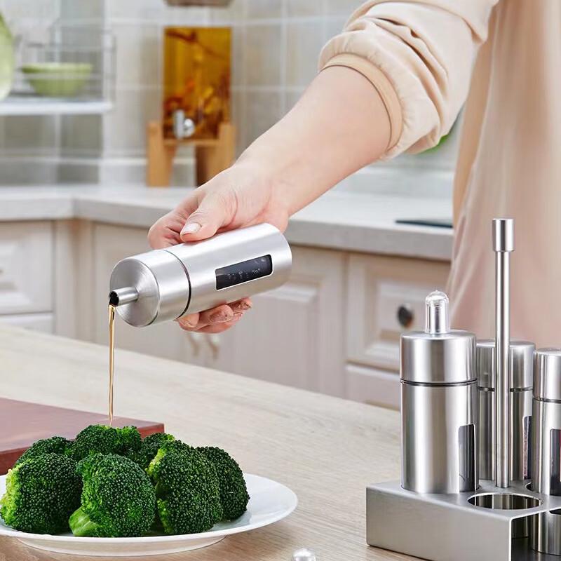 304 Stainless Steel Luxury Seasoning Bottle Set