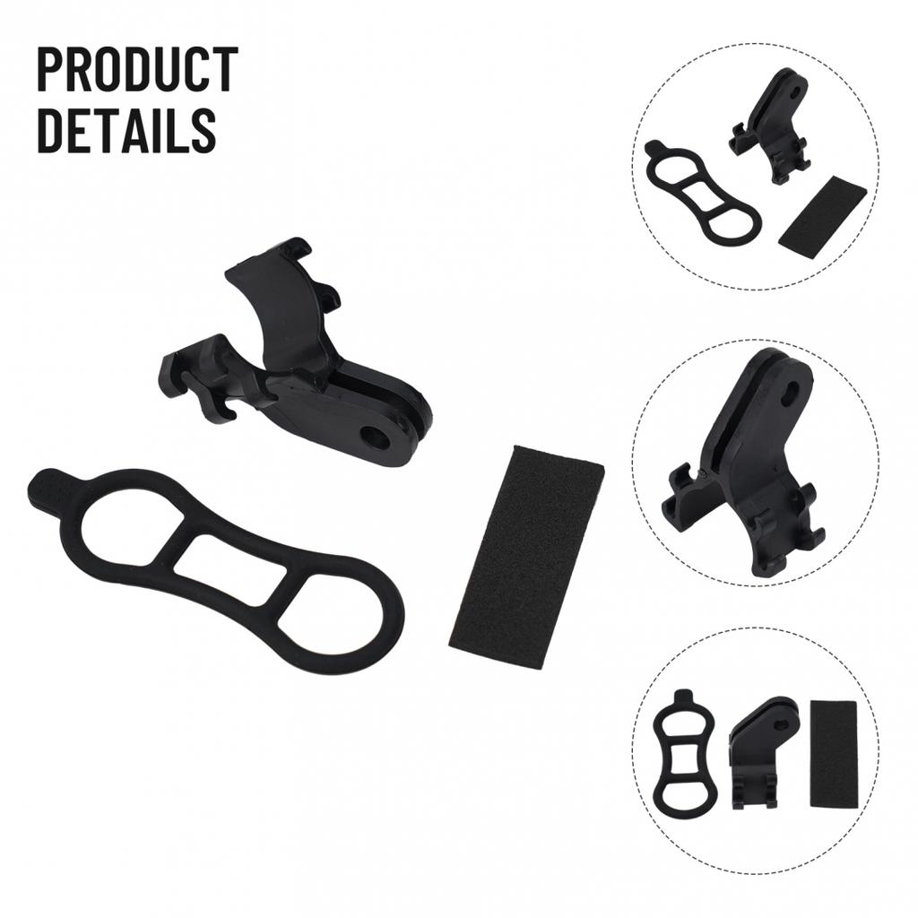 1 Set Light Torch Holder Black Clamp ForGopro Camera