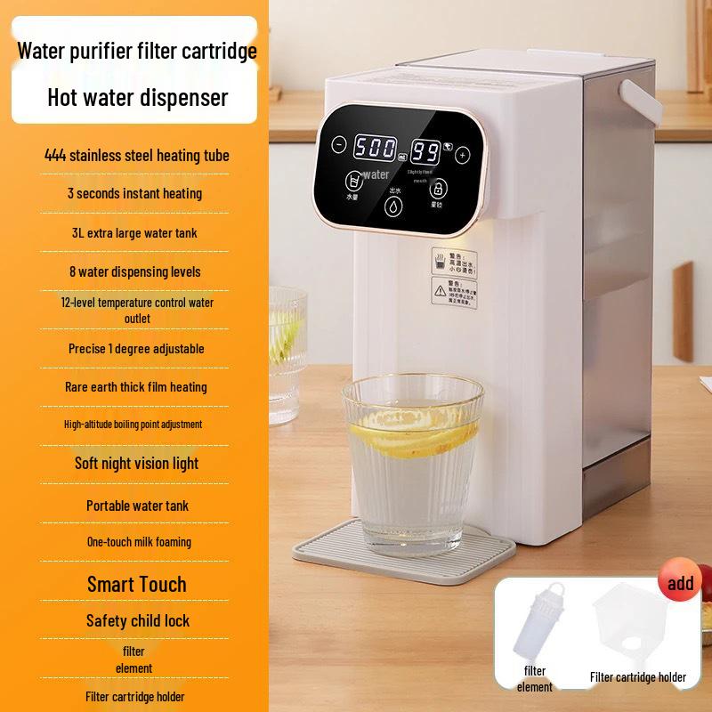 Instant Hot Desktop Direct Drinking Water Dispenser with Intelligent Digital Display and Rapid Heating