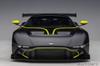 AUTOart Aston Martin Vulcan Matte Green Stripes Finished Product 1/18 Black/Lime