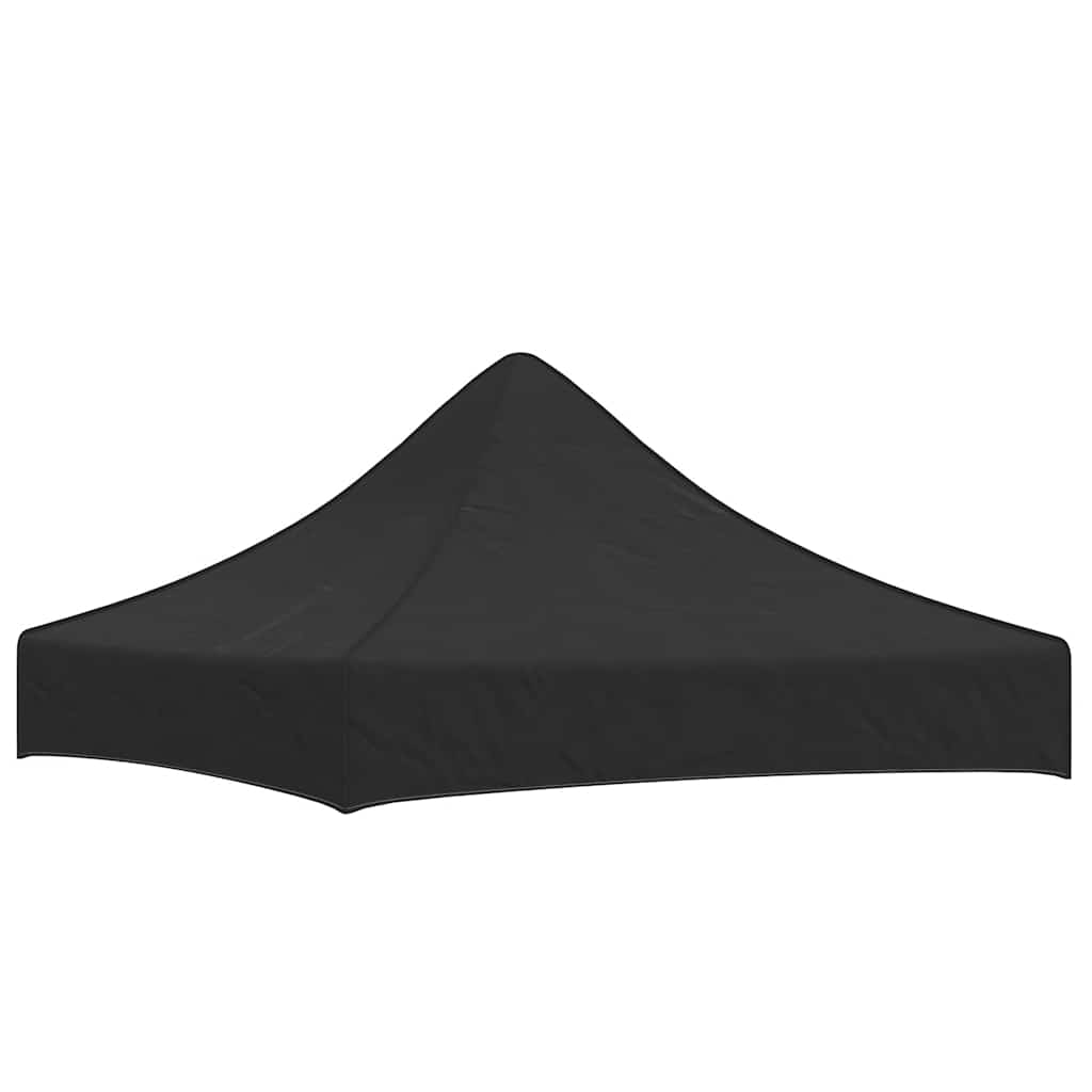 Partyzelt Dach 2x2 m Schwarz 270 g m²