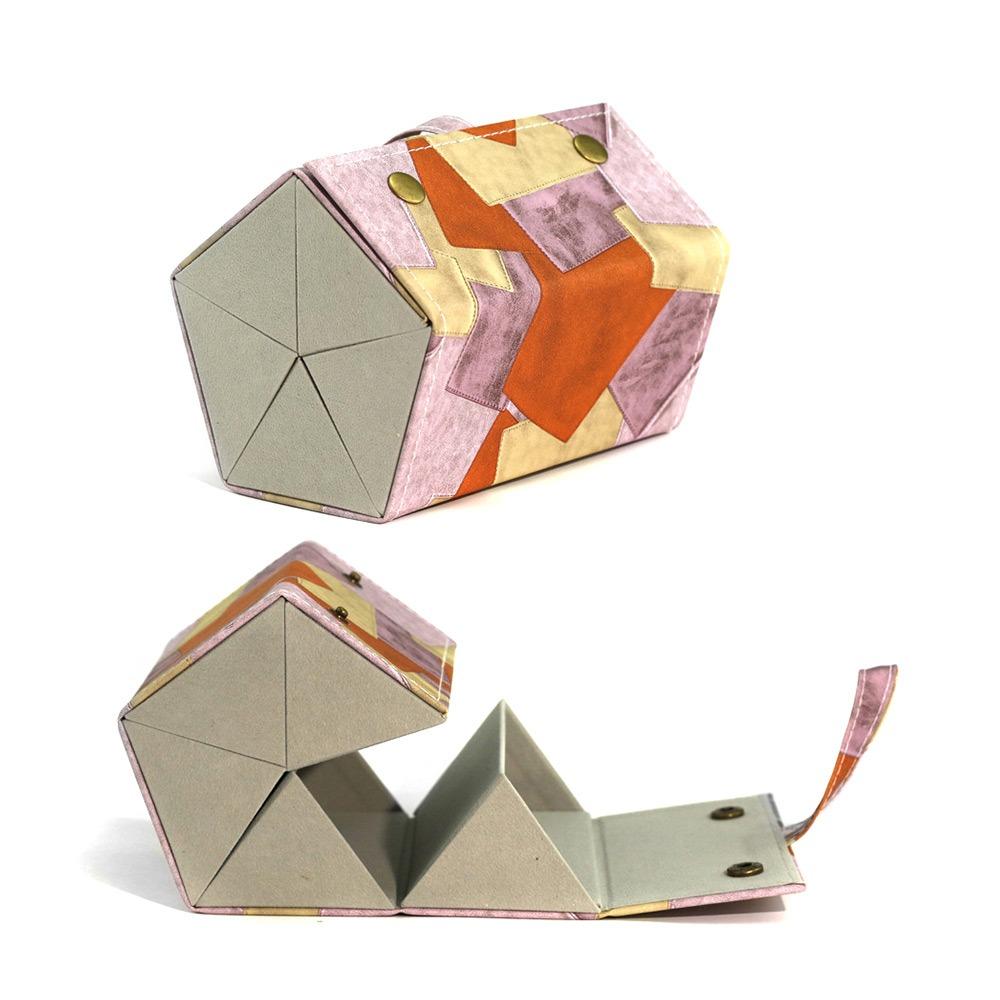 Compact Design Glasses Organizer Hard Shell Storage Box Portable Eyeglasses Holder  Display