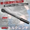 Preset Torque Wrench, Tire Change, Car, Motorcycle, 12.7mm (1/2 inch) Drive, 25-220Nm, Socket Wrench, Bi-Directional, Work Tool, Case Included