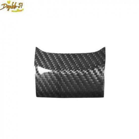 Gear Shift Lower Panel Trim Carbon Fiber Fits For Honda Civic 10th 2016-