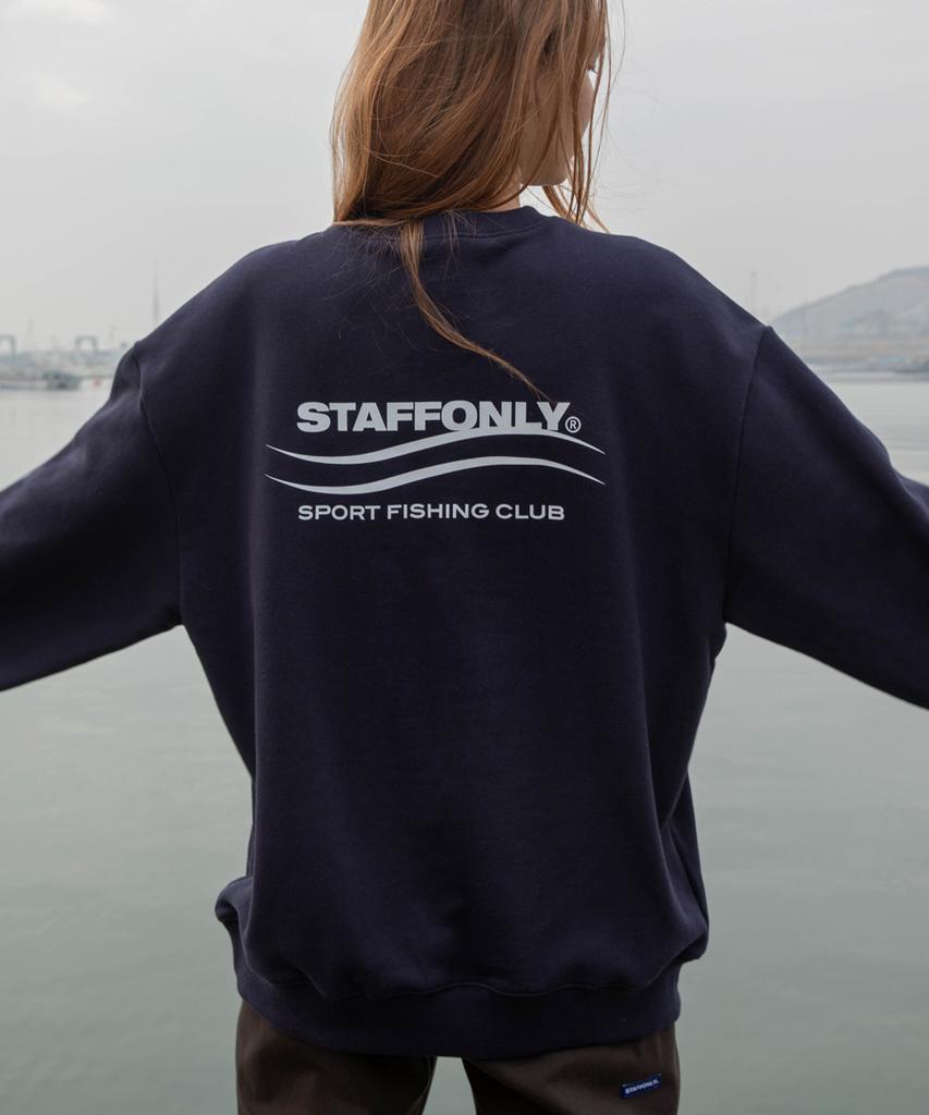 STAFFONLY Wave Sweatshirt (Navy)