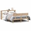 VidaXL Bed Frames with Headboard 120x200 Cm Solid Pine Wood, Bed, Bedroom Furniture, Wooden Bed, Bed 3305798