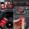 Cap Button Cover Trims Decor For Mazda 3 6 CX5 Accessories Aluminum Alloy