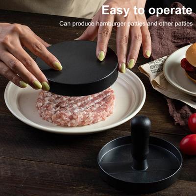 Presă pentru burgeri Instrument Smasher pentru Hamburger Mașină pentru chiflete pentru burgeri Presă pentru carne de rezistență Instrument de bucătărie multifuncțional