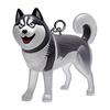 Pet Hair Memorial Keychain Pet Hair Preservation Bottle Transparent Synthetic Resin Engraved Pet Memory Jar