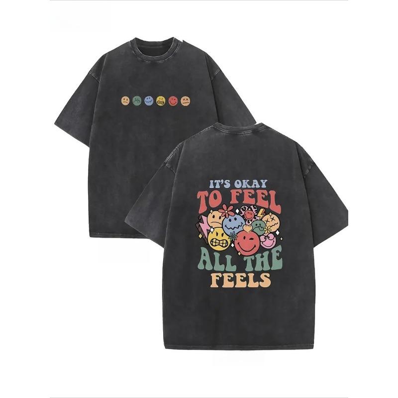 

Double-Sided Washable Wax Printed Vintage Fashion Brand T-Shirt | High-Quality, Crew Neck, Geometric-Pattern, Suitable For Summer And Holiday Gifts S чёрный