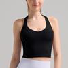 Align Series: European & American Sports Halter Neck Gathered Fitness Bra & Yoga Vest