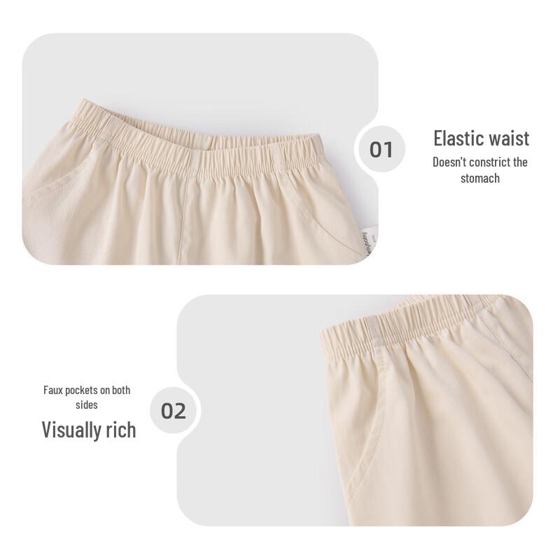 JELLYBABY Kids Pure Cotton Casual Pants