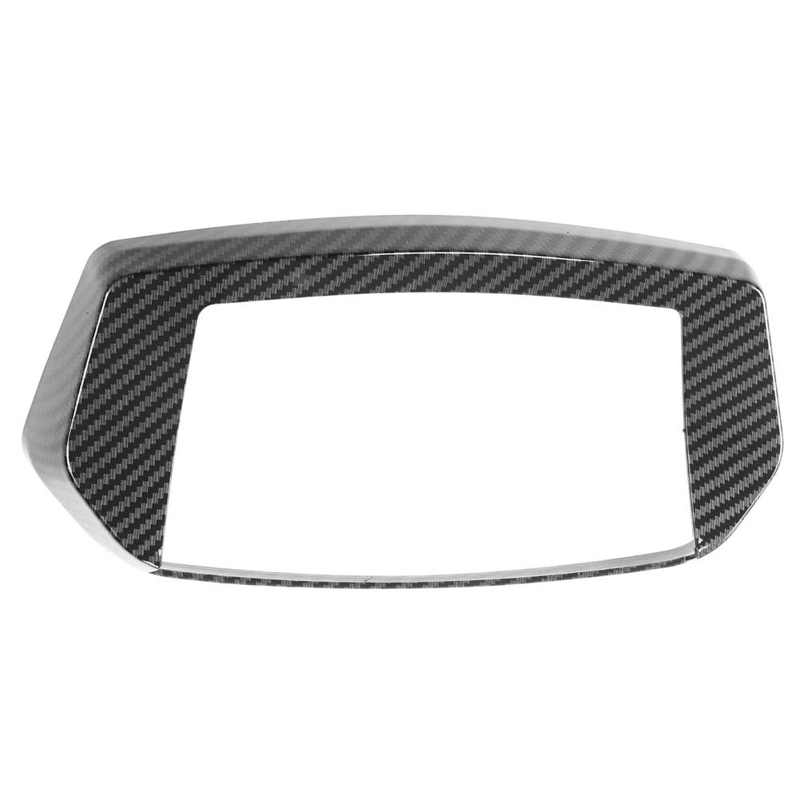 Motorcycle Meter Frame Cover Carbon Fiber Style Speedometer Instrument Panel Frame Decal Protector for Yamaha NMAX155
