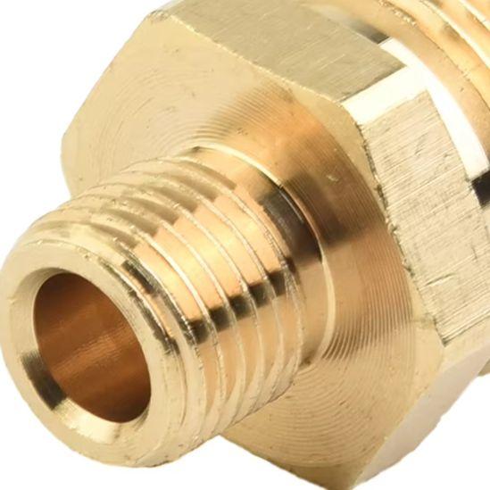

High Pressure Brass M22 Coupler Adapter For Hose Pipe Fitting Compatible With 14mm And 15mm Connectors Adapter China Mainland