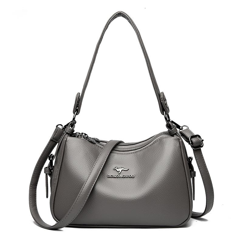 Jednoduchá a elegantní crossbody taška, velkokapacitní, všestranná pro dojíždění, ležérní taška přes jedno rameno