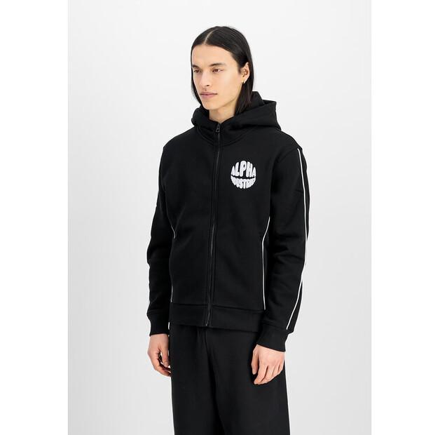 Толстовка с капюшоном Alpha Industries Logo Zip Hoodie