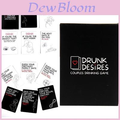 Drunk Desires Romantic Card Game Crafted From Art Paper 9*6.5cm