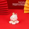 Cute Mobile Phone Stand Decoration Cute Maneki Neko Resin Office DeskCute Gift Decoration
