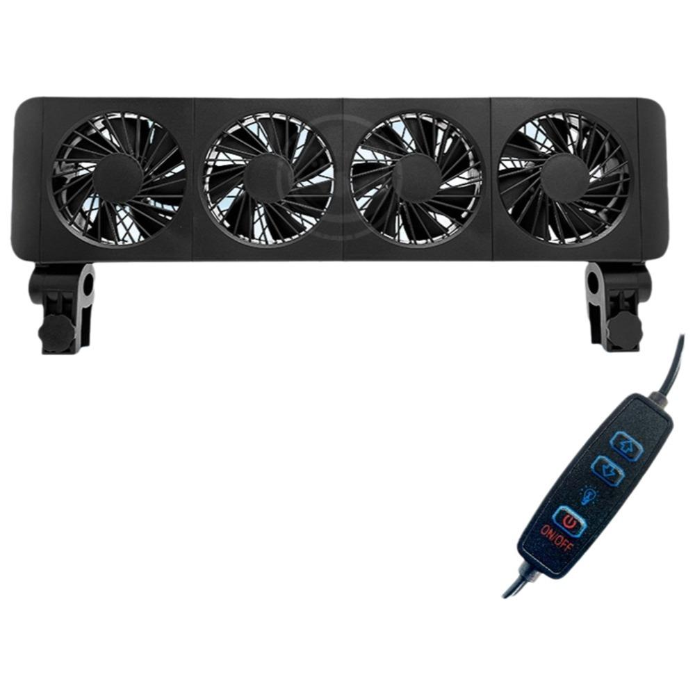 Wall Mounted Heat Dissipation Fan 1/2/3/4/5/6 Heads Fish Tank Cooler Aquarium Wall Fan  Summer